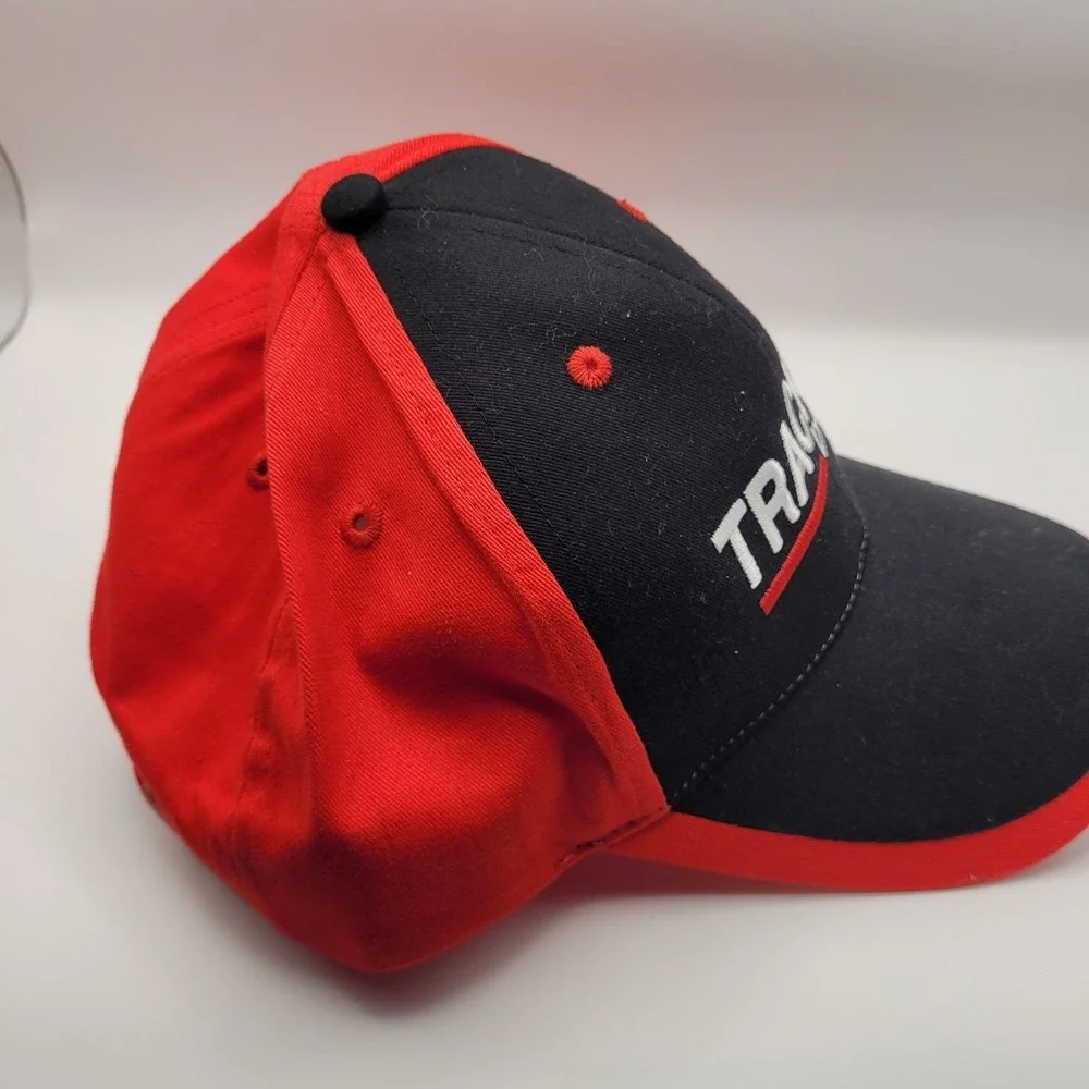 TRACKER BOATS Adjustable Hat Cap Red & Black